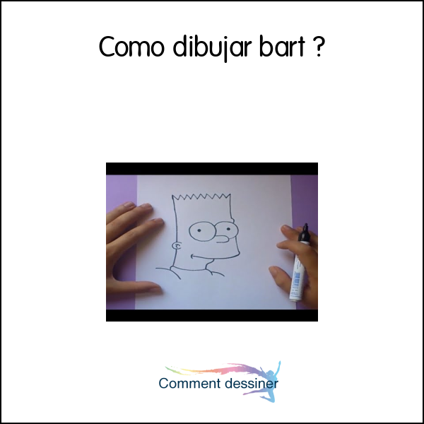 Como dibujar bart